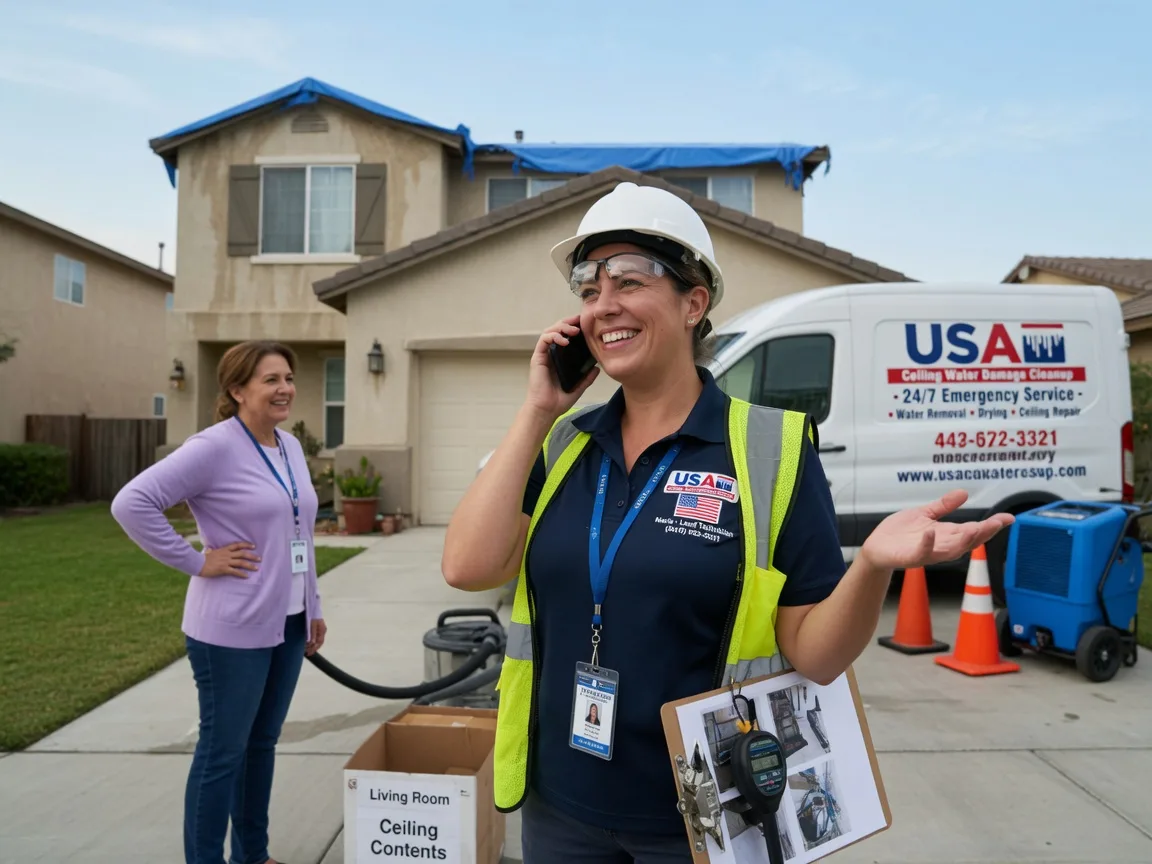 Ceiling Water Damage Restoration Gridley, IL FAQs